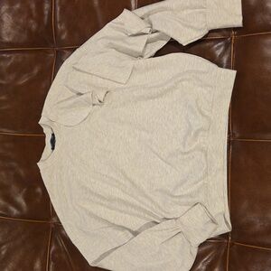 The Fifth Label Light Grey Ruffle Sweater Small